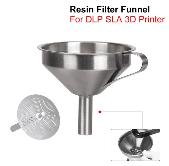 Resin Art Machine - 3D Printer Resin Filter Funnel Stainless