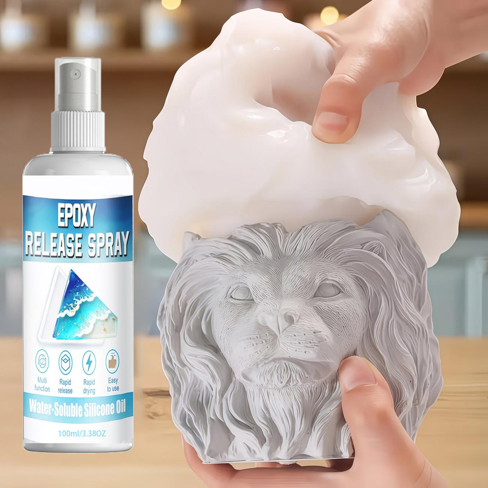Resin Art Accessories - 100ml Silicone Release Spray Epoxy Release