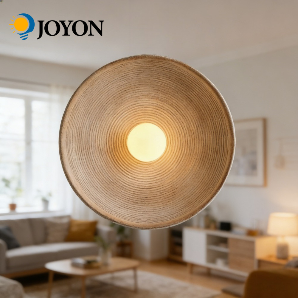 Resin Art On Wood - JOYON Wabi Sabi Round Wall Lamp