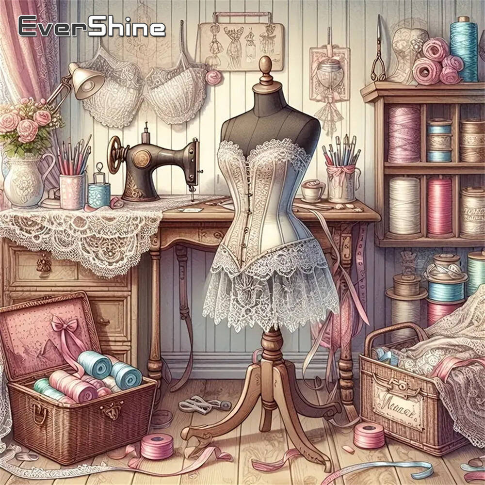 Resin Art Machine - Evershine 5D Diamond Painting Sewing Machine