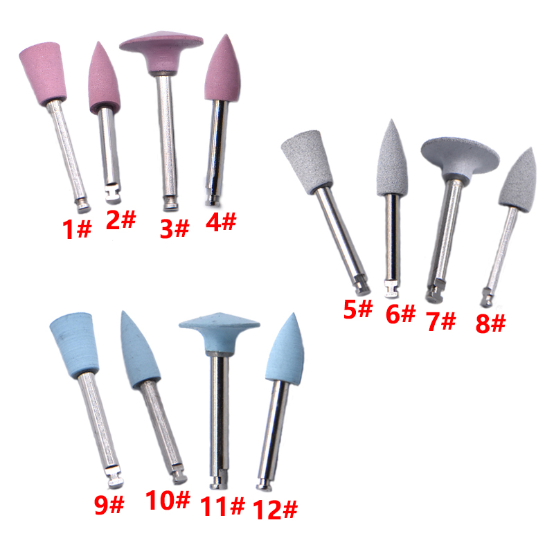 Resin Art Machine - 4PCS Dentistry Rubber Grinding Head Teeth