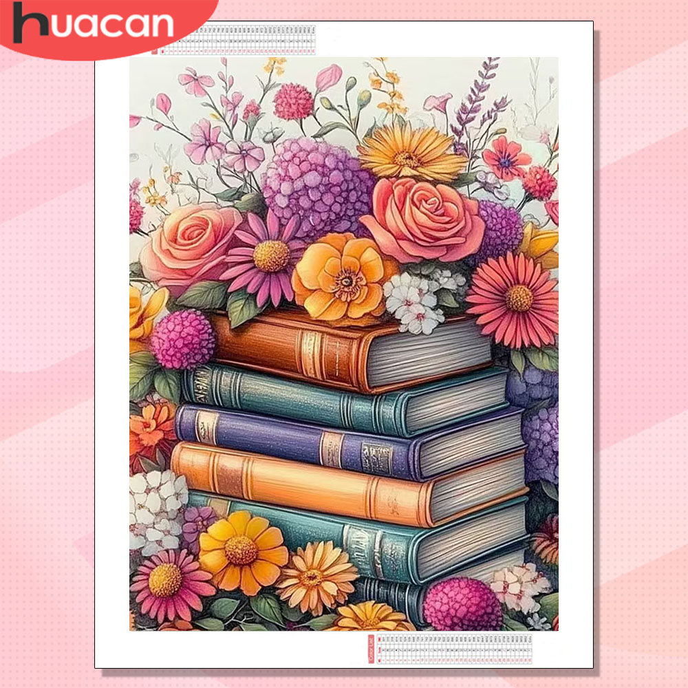 Resin Art For Rose - HUACAN Diamond Mosaic News 2026 Book