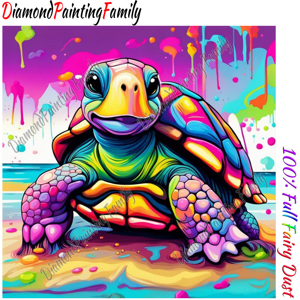 Resin Art Kit - Diamond Painting Family Full Fairy Dust