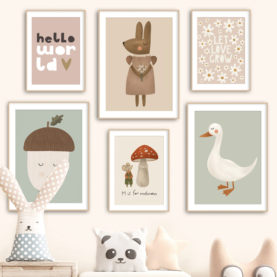 Resin Art For Kids - Nordic Retro Poster And Prints Wall