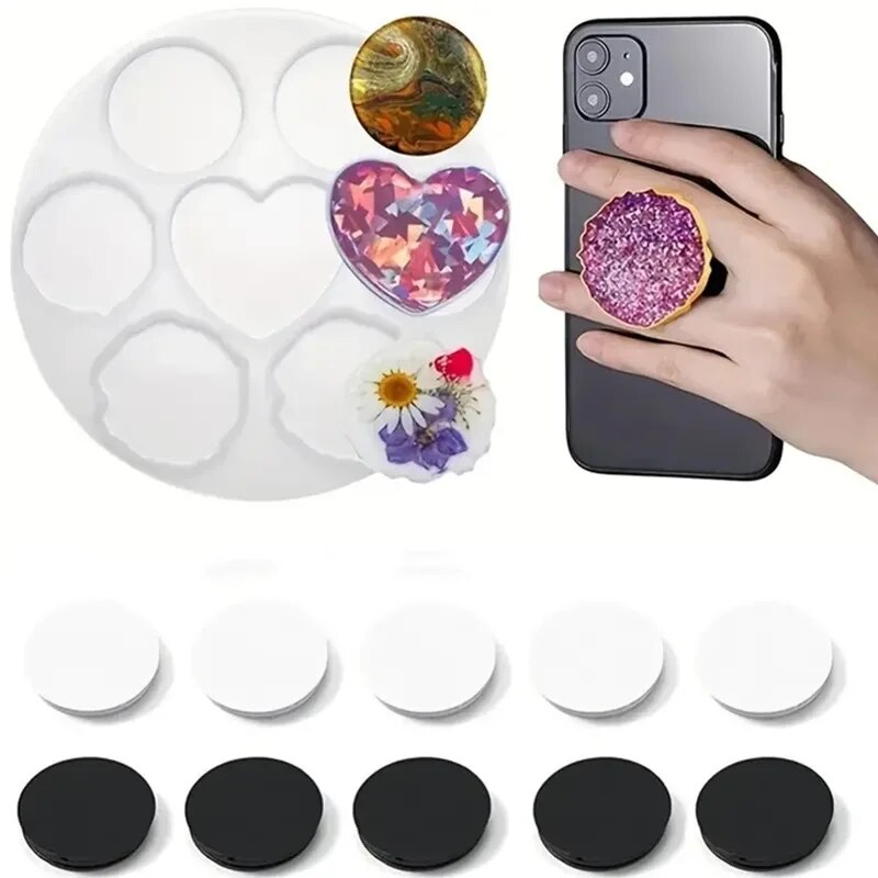 Resin Art Machine - Irregular Mobile Phone Holder Epoxy Resin