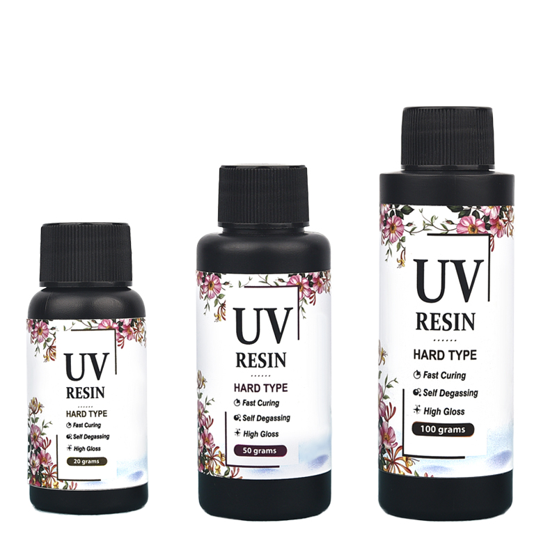 Resin Art Lamp - 20g/50g/100g Crystal Resin UV Glue DIY