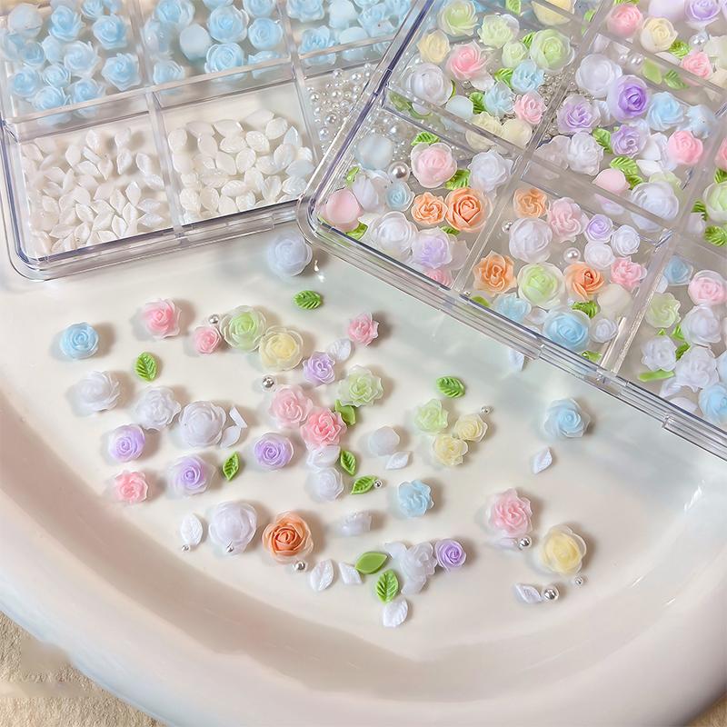 Resin Art Using Flowers - DIY 3D Nail Decoration Kit 6