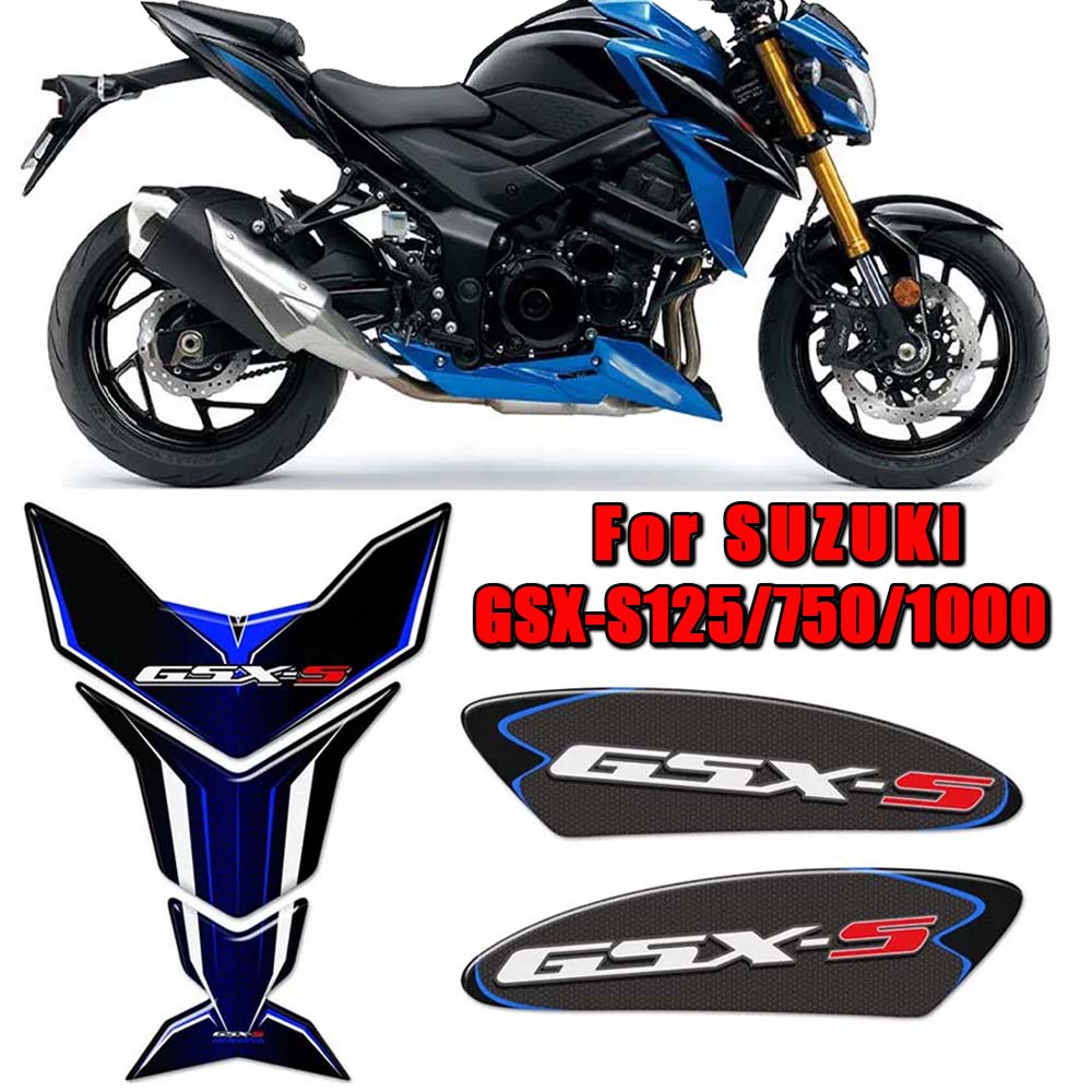 Resin Art Logo - Fishbone Fuel Tank Pad For Suzuki