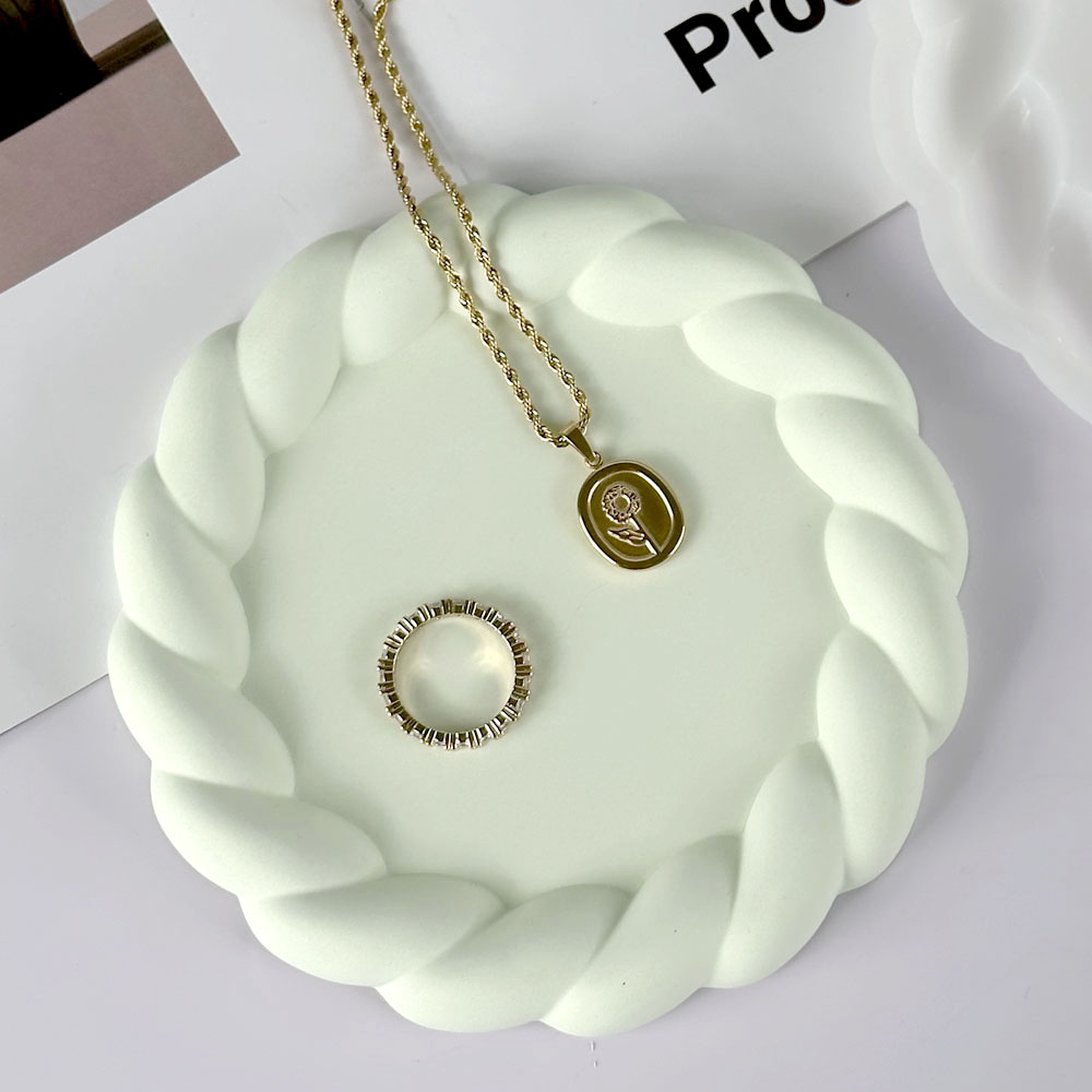 Tray Mold Rectangle - Concrete Storage Tray Silicone Mold DIY
