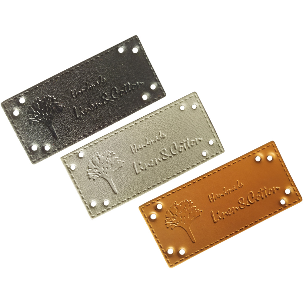 Resin Art Logo - Tree Logo Hand Made Leather Labels