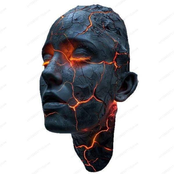 Resin Art Gallery - ‘Broken Soul’ Resin Art - Fragmented