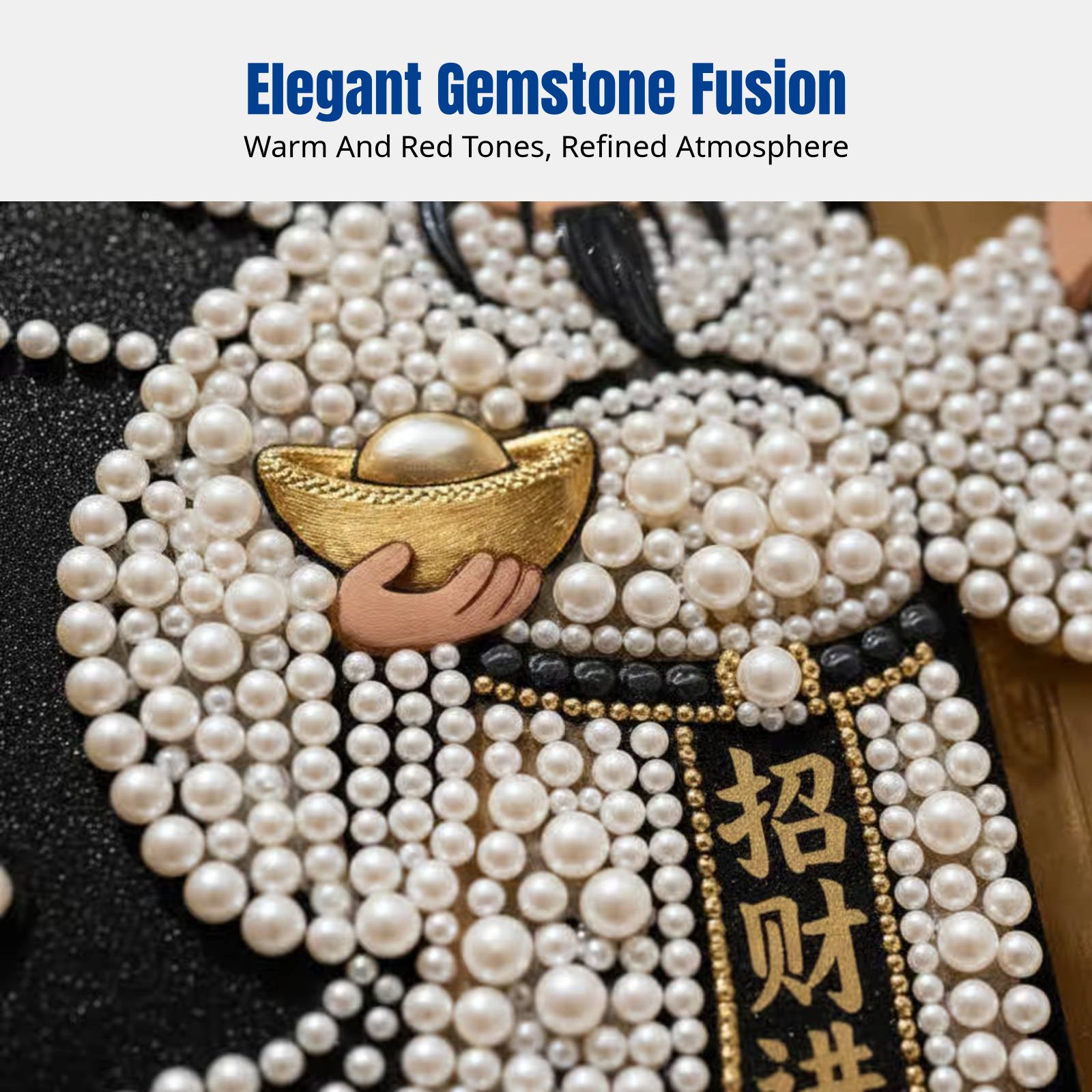 Resin Art Wedding Gift - Festive Bead Painting, DIY Handmade Art,