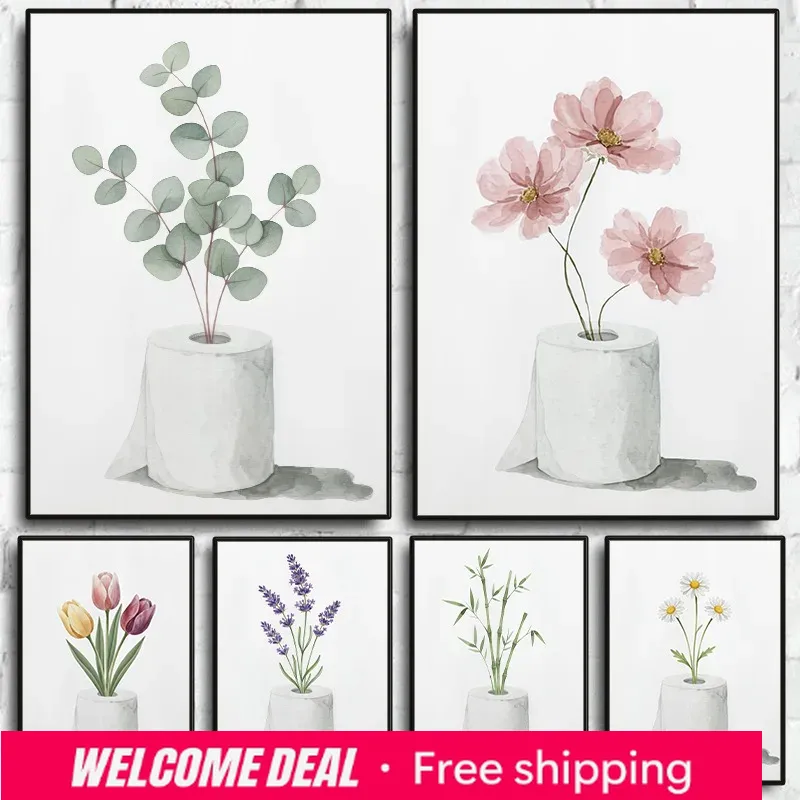 Resin Art Ideas With Pictures - 2026 Colourful Flower Toilet Paper Roll