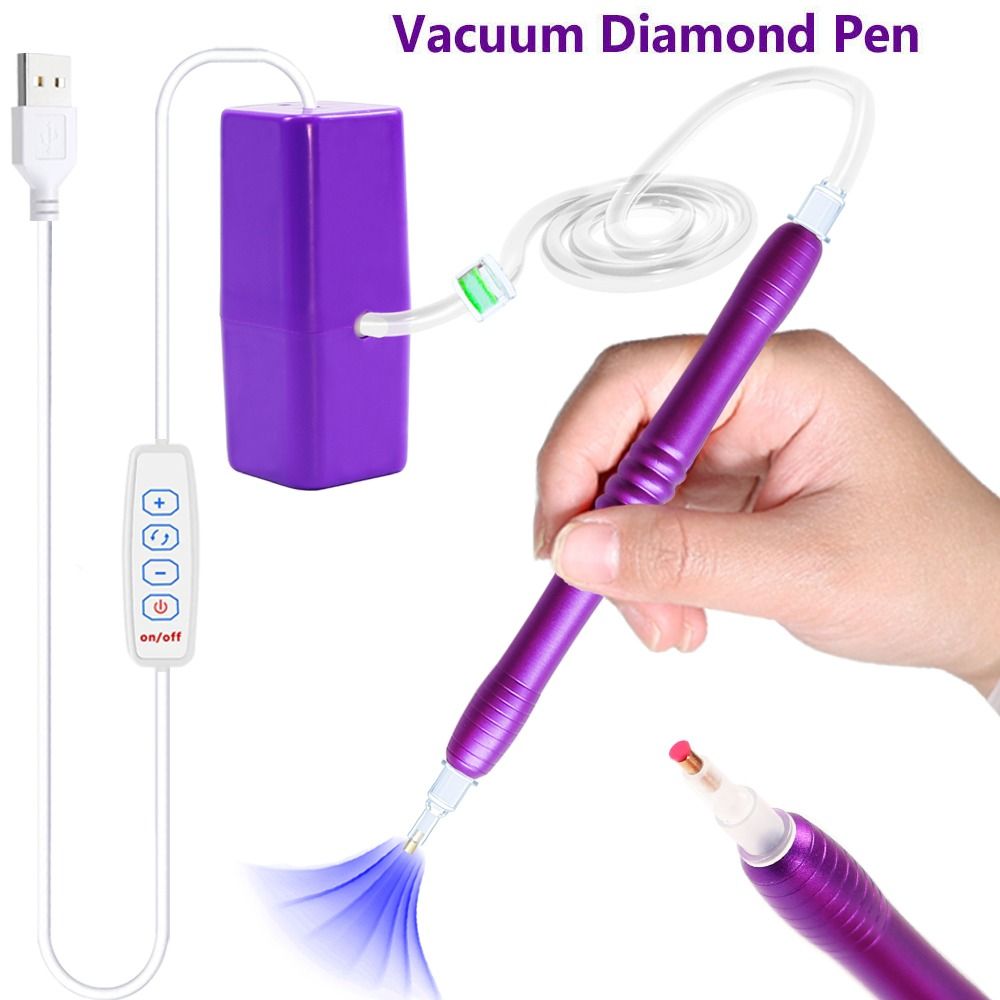 Resin Art Pen - Electric Vacuum Diamond Painting Pen Kits