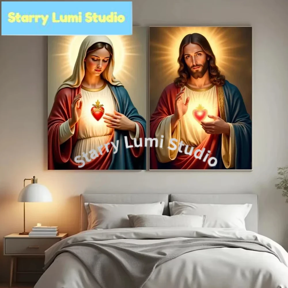 Resin Art Mary - Virgin Mary And Jesus Holy Child