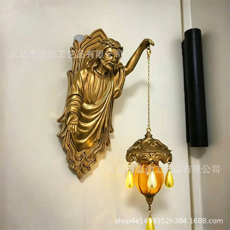 19cm Resin Mermaid Wall Lamp N - огляд і ціна Resin Art Lamp