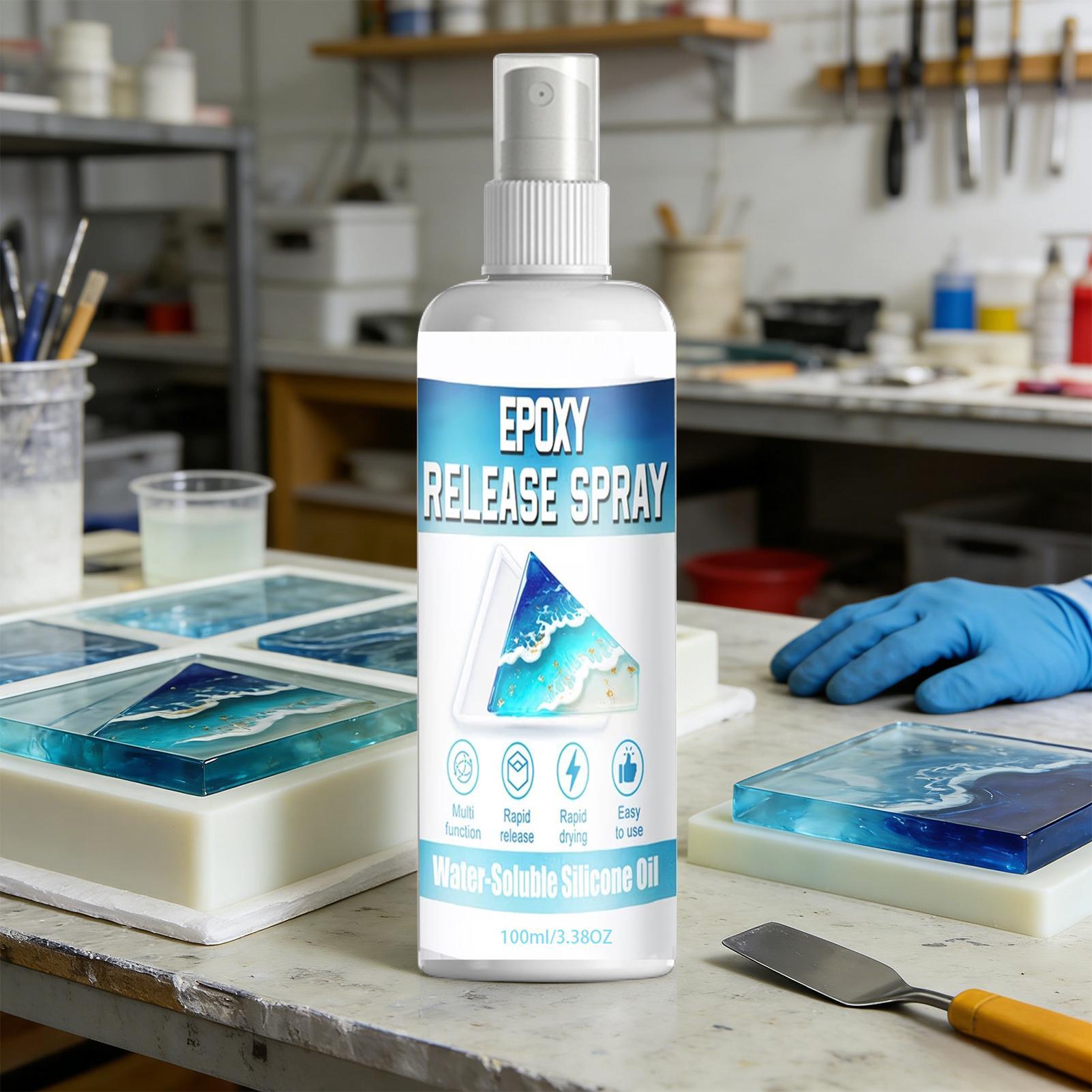 100ml Silicone Release Spray E - огляд і ціна Resin Art Accessories