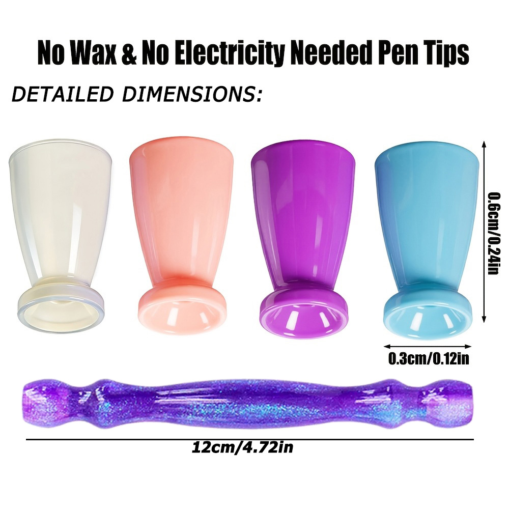 10Pcs Silicone Diamond Paintin - огляд і ціна Resin Art Pen