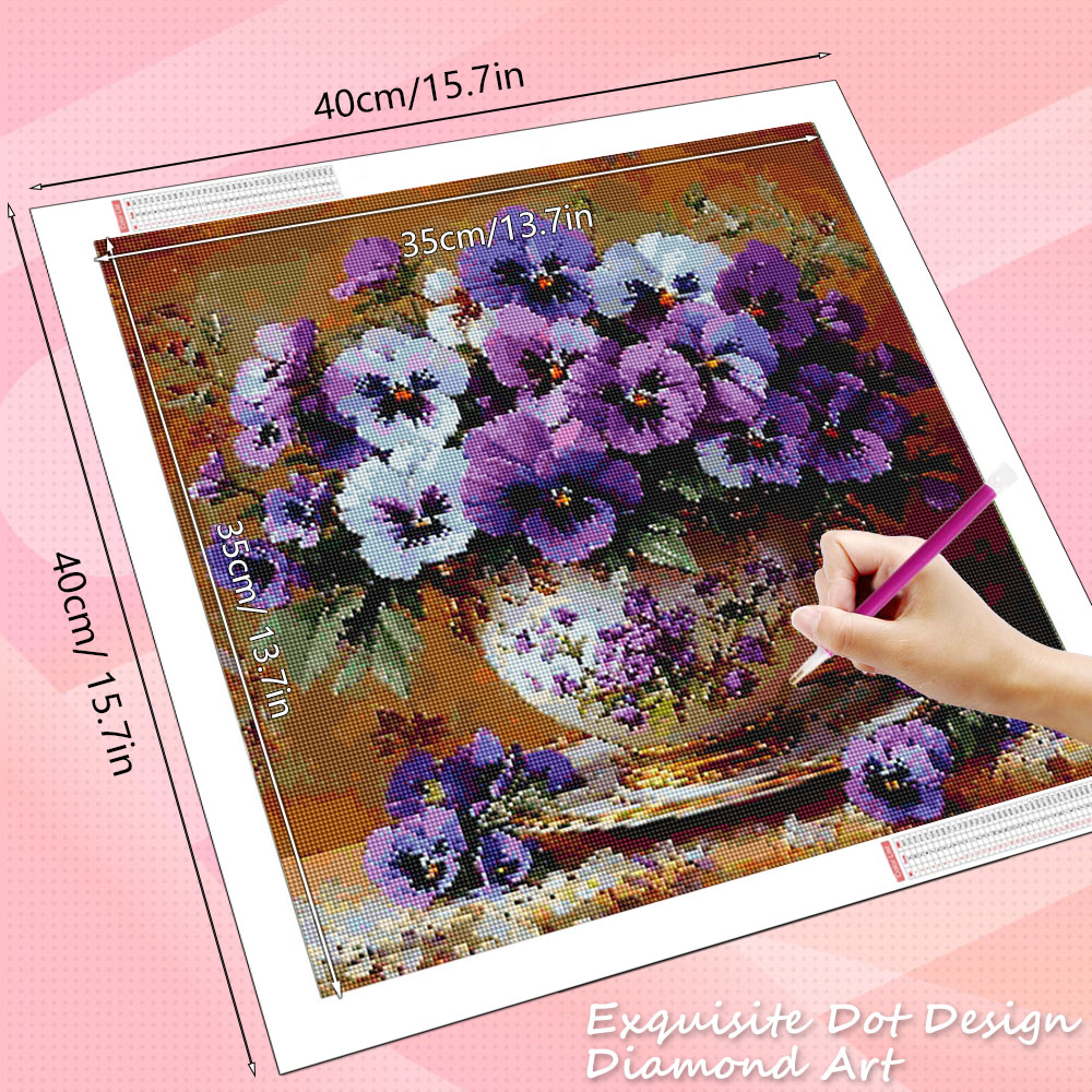 HUACAN 5D Diamond Mosaic Rose  - огляд і ціна Resin Art For Rose