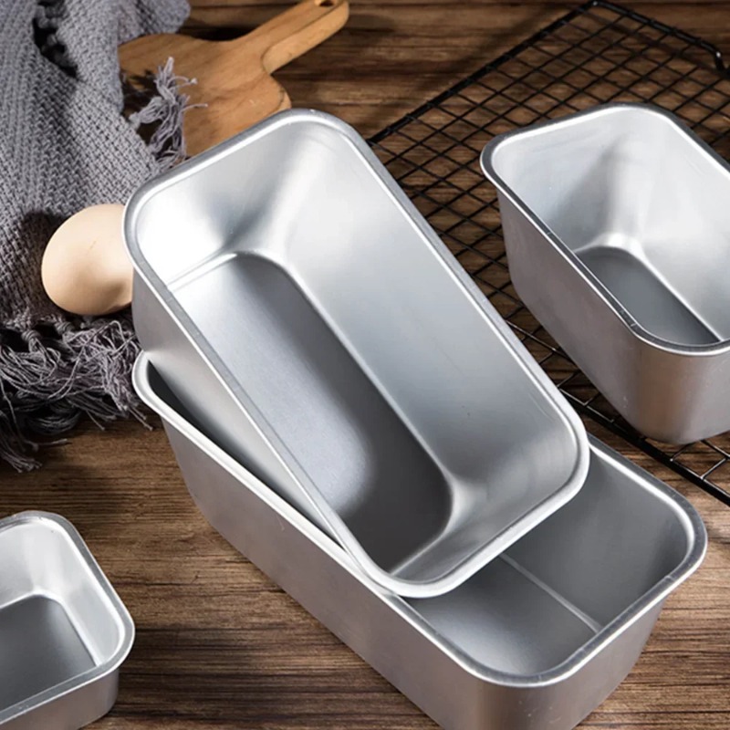 5 Size Aluminium Loaf Pan Rect - огляд і ціна Tray Mold Rectangle