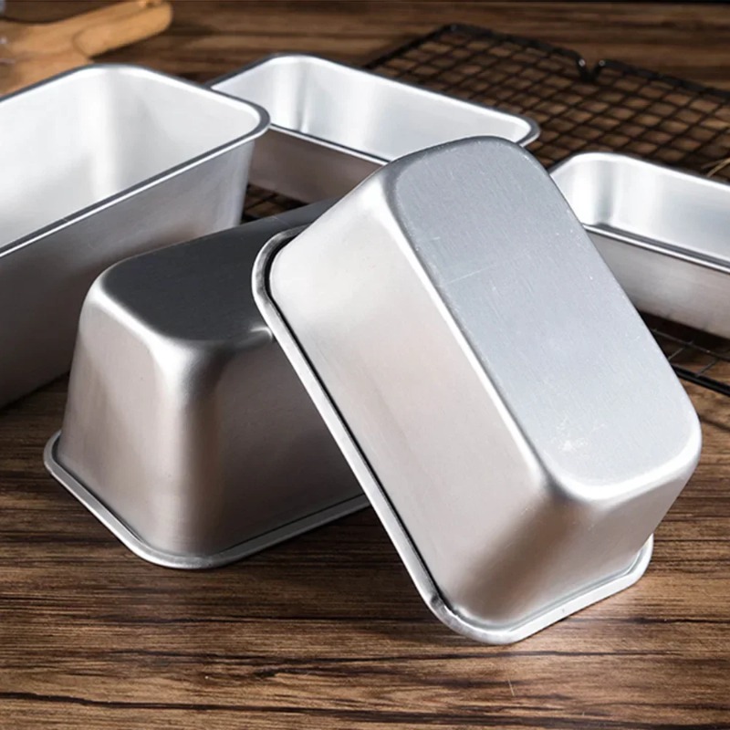 5 Size Aluminium Loaf Pan Rect - огляд і ціна Tray Mold Rectangle