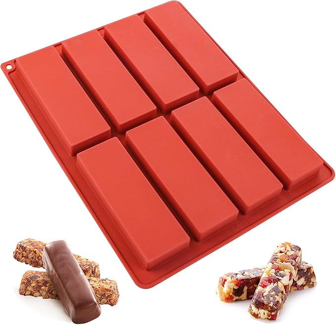 8-Cavity Butter Mould, Granola - огляд і ціна Tray Mold Rectangle