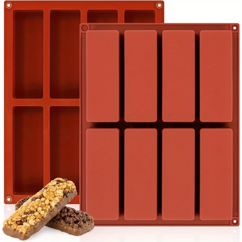 8-Cavity Butter Mould, Granola - огляд і ціна Tray Mold Rectangle