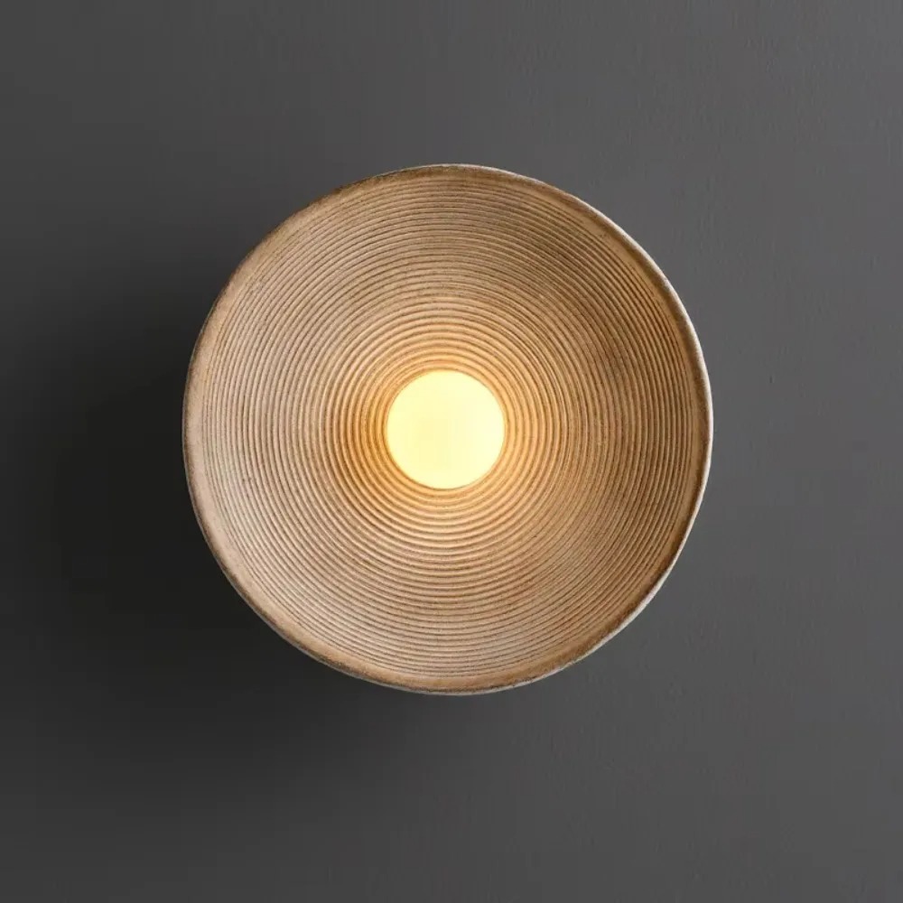 JOYON Wabi Sabi Round Wall Lam - огляд і ціна Resin Art On Wood