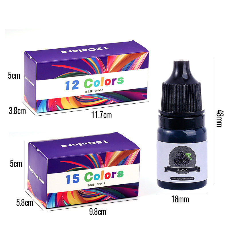 Epoxy Resin Color Pigment 24 V - огляд і ціна Resin Art Pen