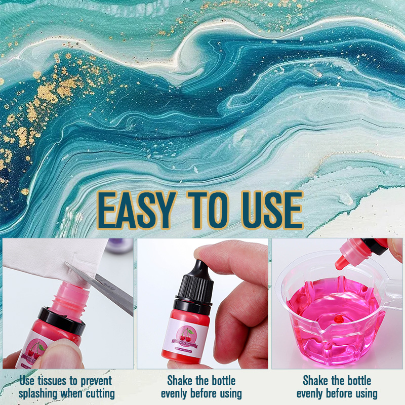 Epoxy Resin Color Pigment 24 V - огляд і ціна Resin Art Pen