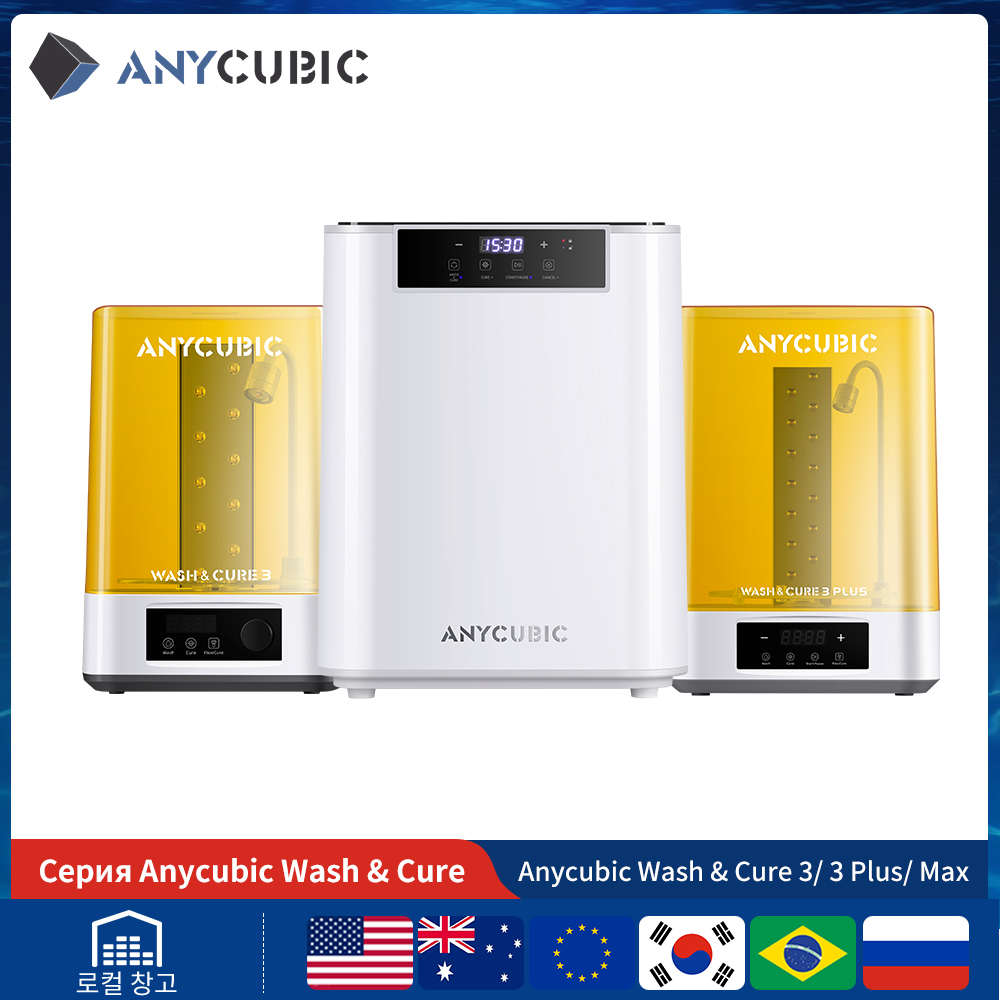 ANYCUBIC Wash & Cure 3/ 3 Plus - огляд і ціна Resin Art Machine