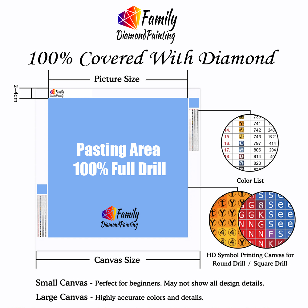 Diamond Painting Family New Fa - огляд і ціна Resin Art Kit