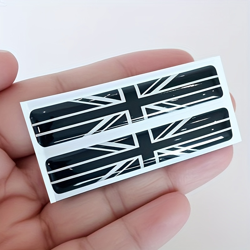 2pcs Small  UK GB Flag Car Sti - огляд і ціна Resin Art Logo