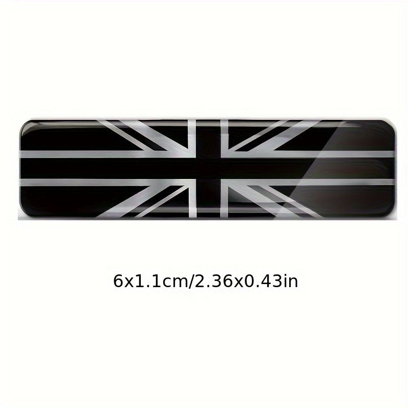 2pcs Small  UK GB Flag Car Sti - огляд і ціна Resin Art Logo
