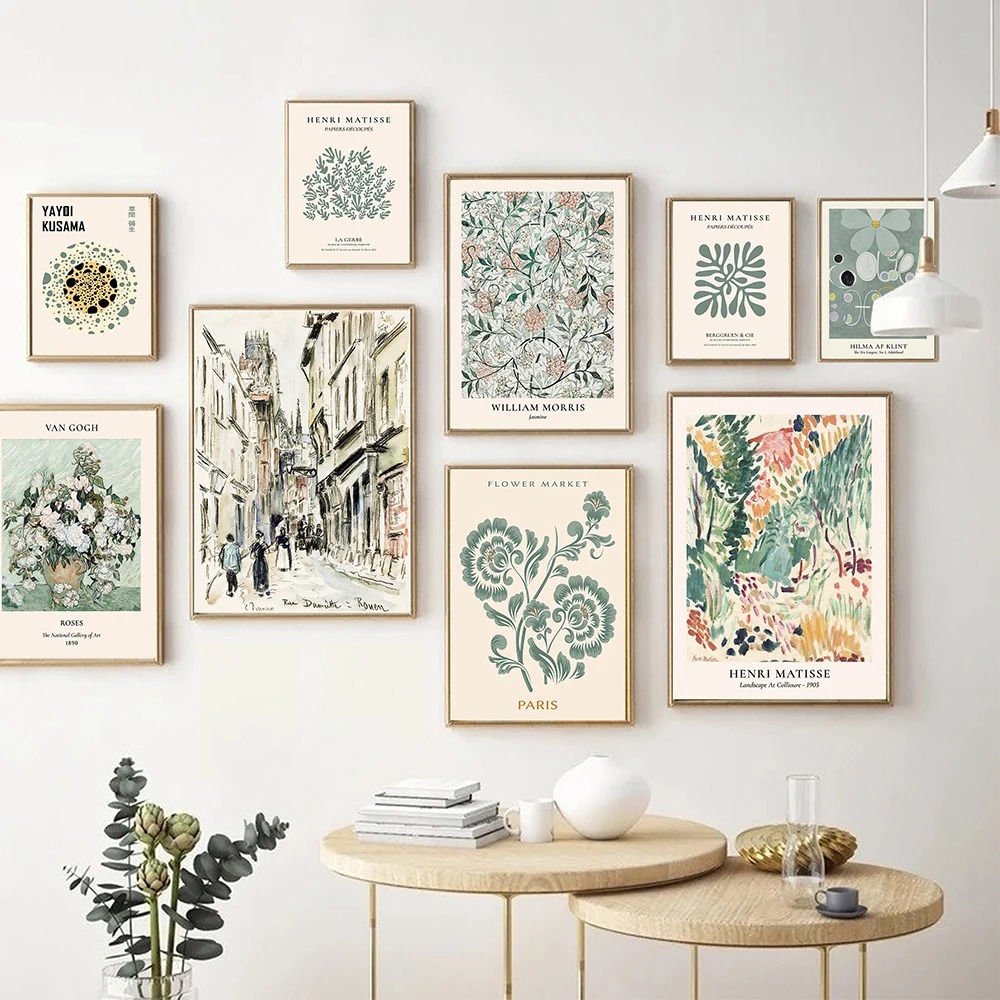 Abstract Matisse Flower and Le - огляд і ціна Resin Art Gallery