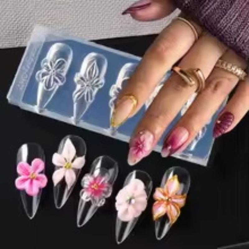 Silicone 3D Hibiscus Flower Na - огляд і ціна Resin Art Using Flowers