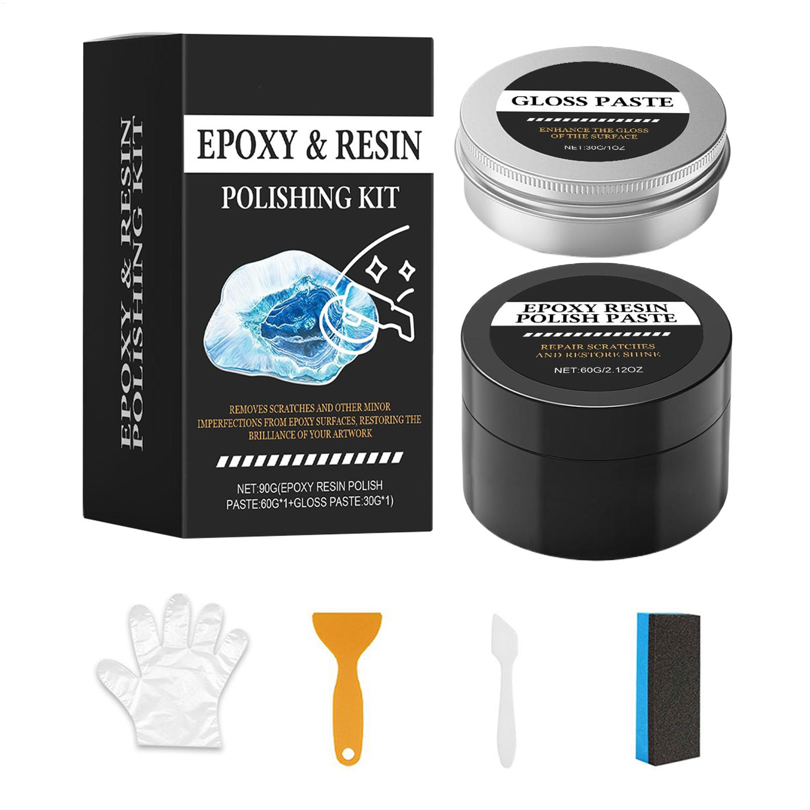 Epoxy resin high gloss polishi - огляд і ціна Resin Art Kit
