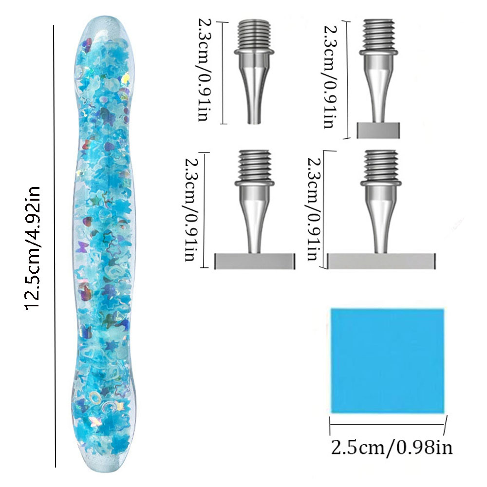 1 resin pen + 6 glue + 4 fine  - огляд і ціна Resin Art Pen