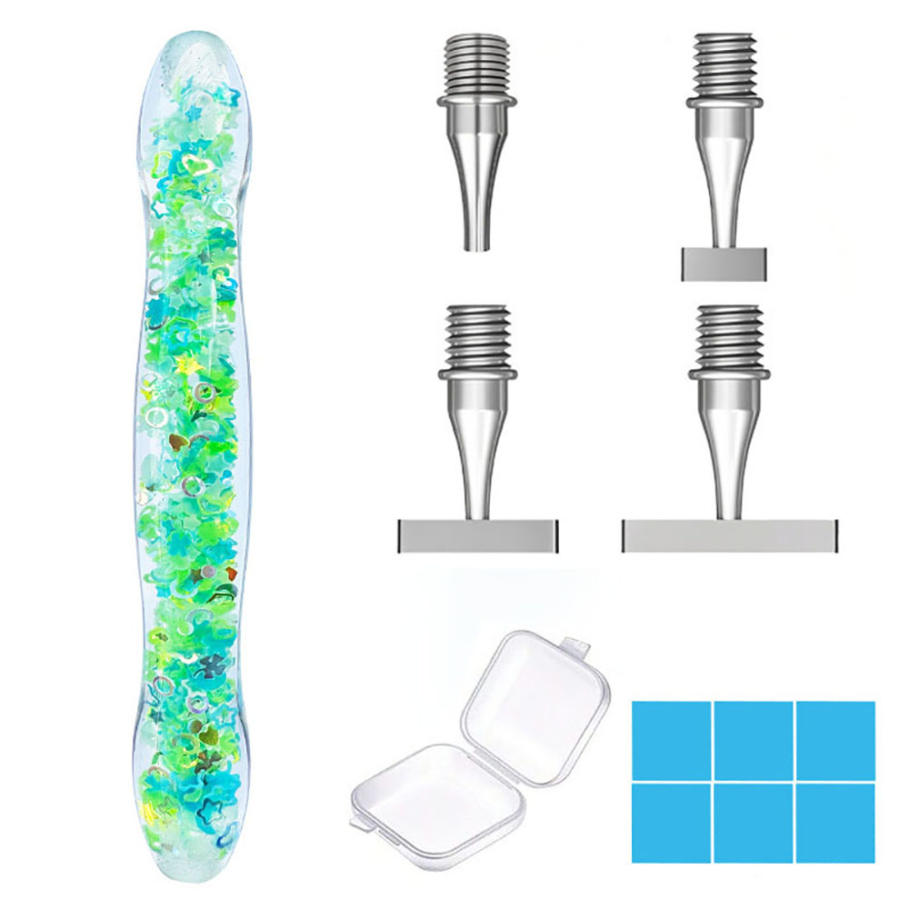 1 resin pen + 6 glue + 4 fine  - огляд і ціна Resin Art Pen