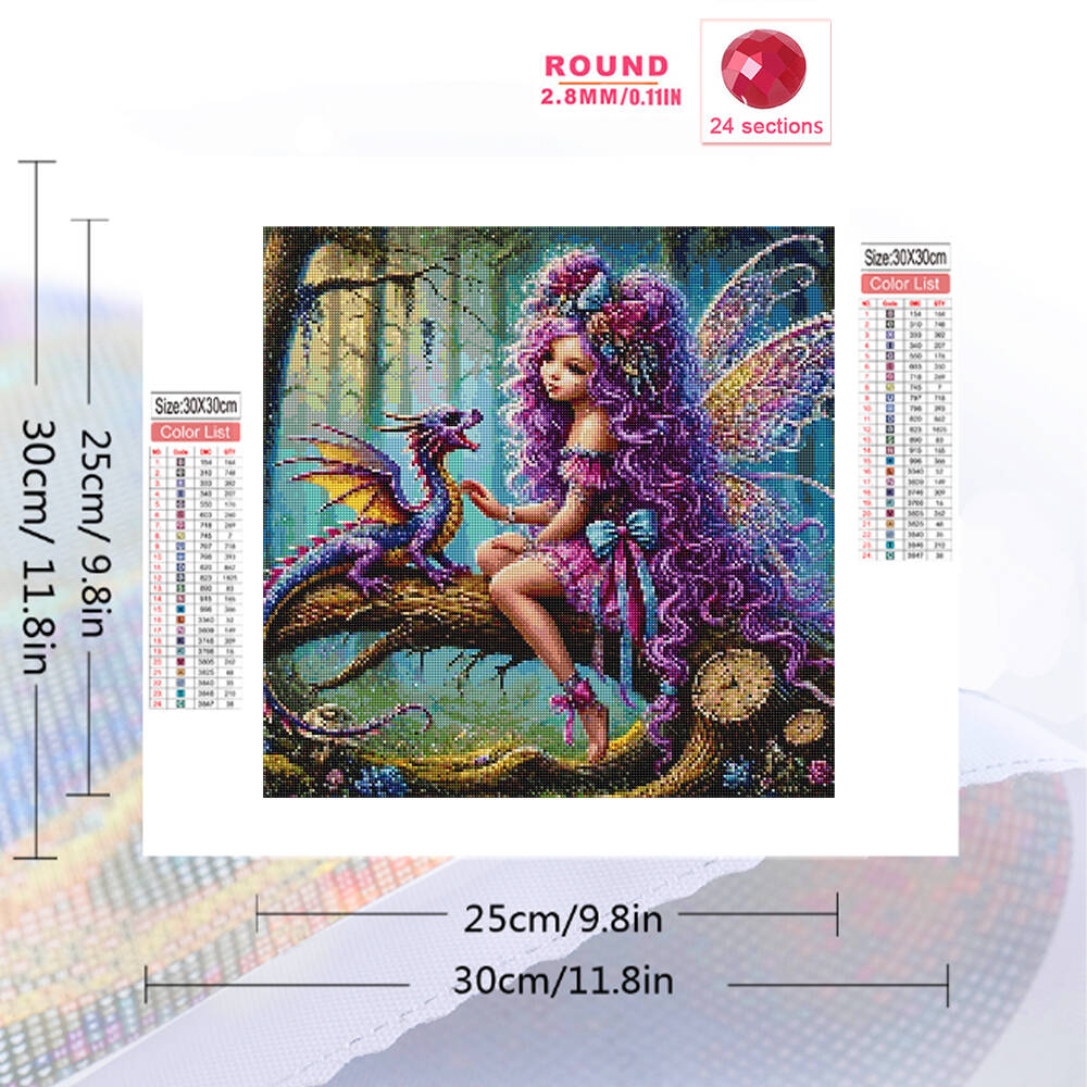 Full Square Round Diamond Mosa - огляд і ціна Resin Art For Kids