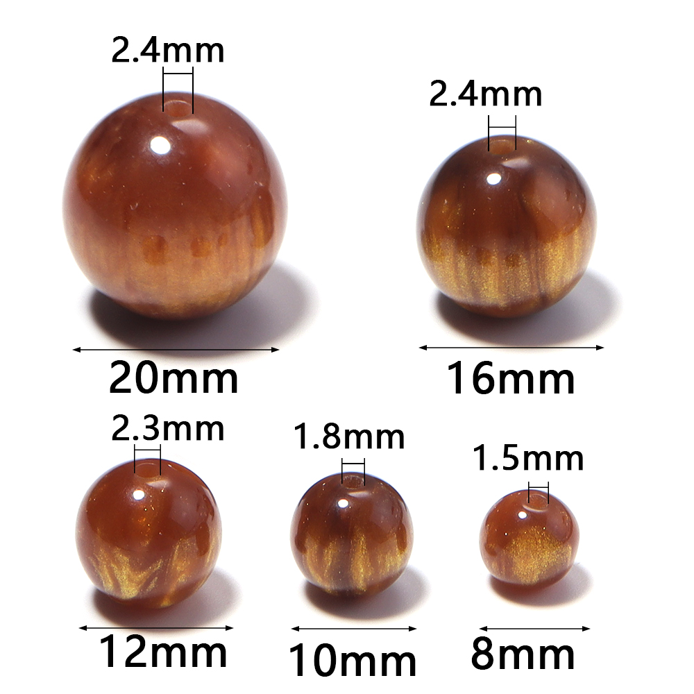 5-30pcs/lot 8-20mm Gilding Res - огляд і ціна Resin Art Handmade