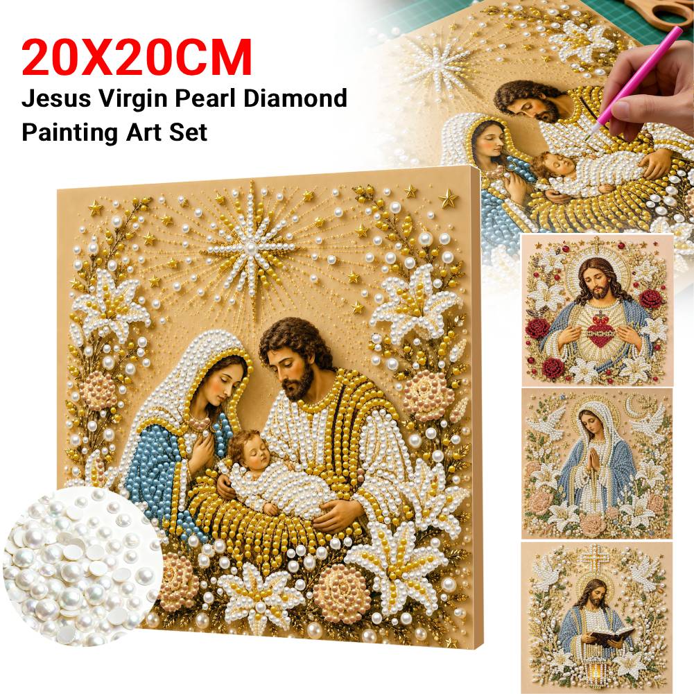 Jesus Virgin Mary DIY Diamond  - огляд і ціна Resin Art Mary