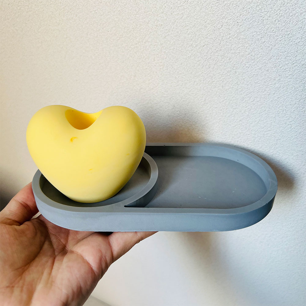 Oval Storage Tray Concrete Mol - огляд і ціна Tray Mold Rectangle