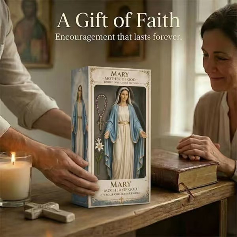 Virgin Mary Desktop Figurine O - огляд і ціна Resin Art Mary