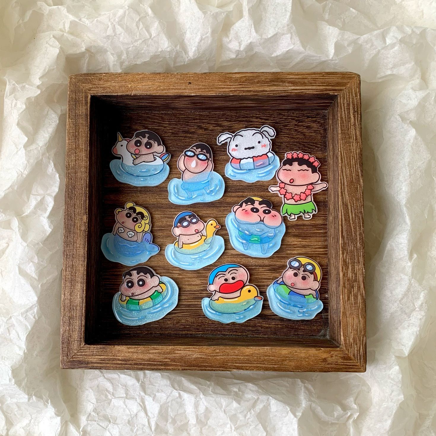 Crayon Shin-chan resin accesso - огляд і ціна Resin Art Accessories