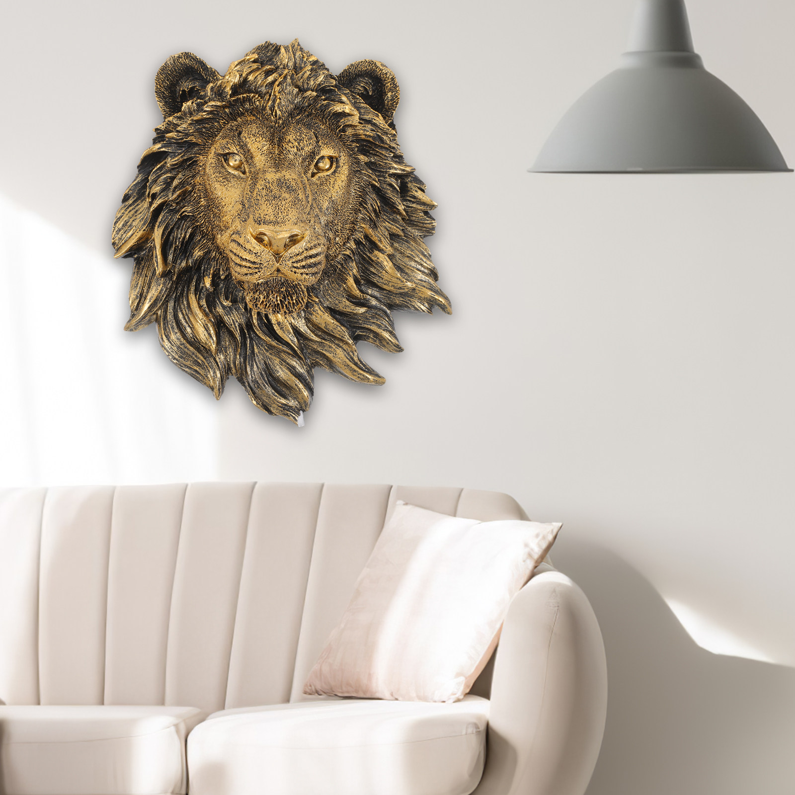 Imitation Lion Wall Decor Resi - огляд і ціна Resin Art Sticker