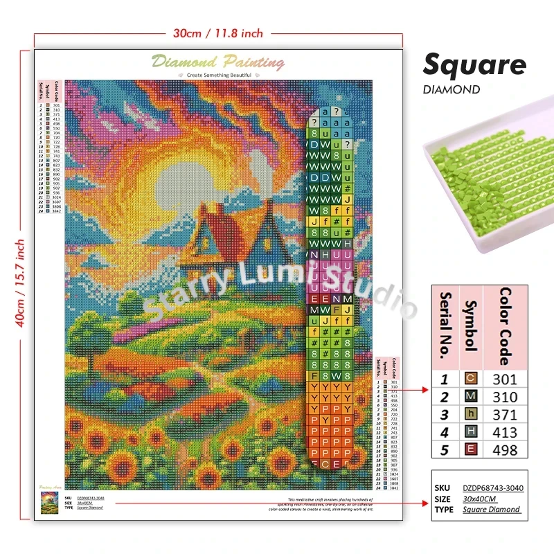 Fruit Cup 5D DIY Diamond Paint - огляд і ціна Resin Art Kit