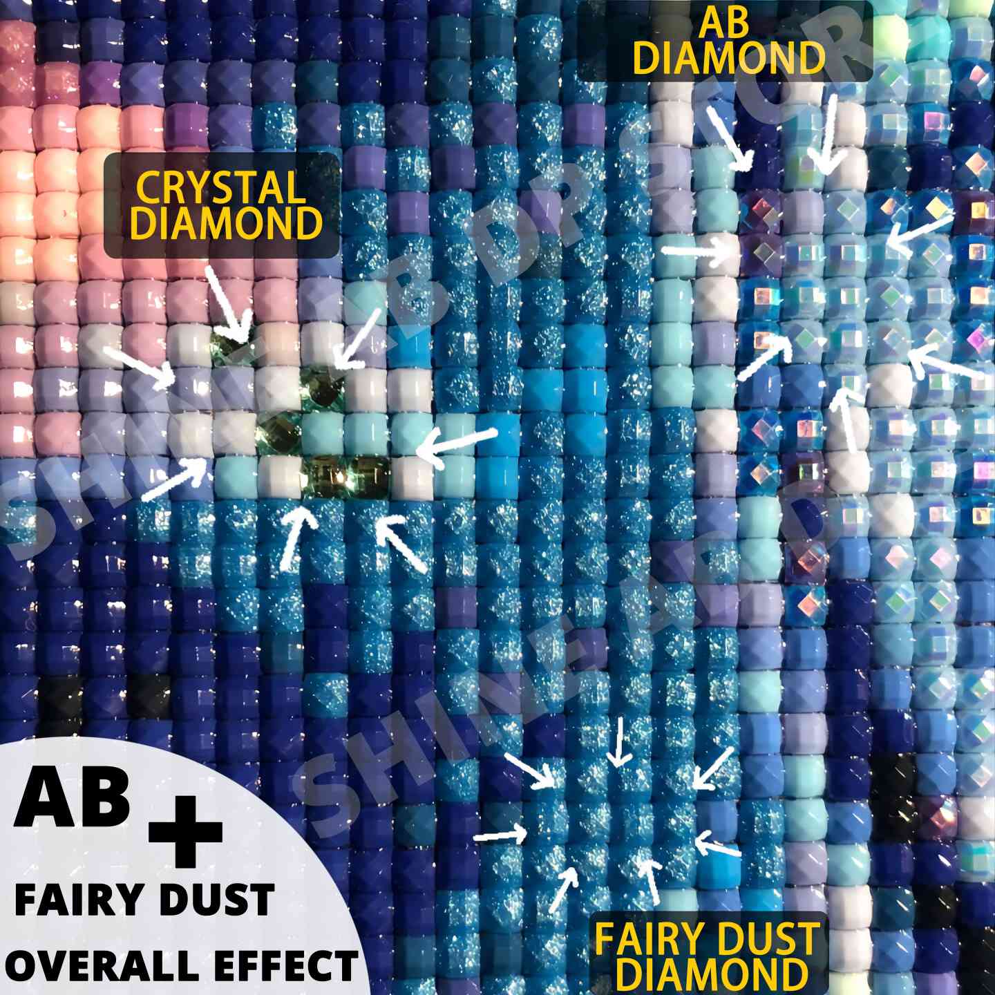 Resin Fairy Dust Crystal Diy D - огляд і ціна Resin Art For Rose
