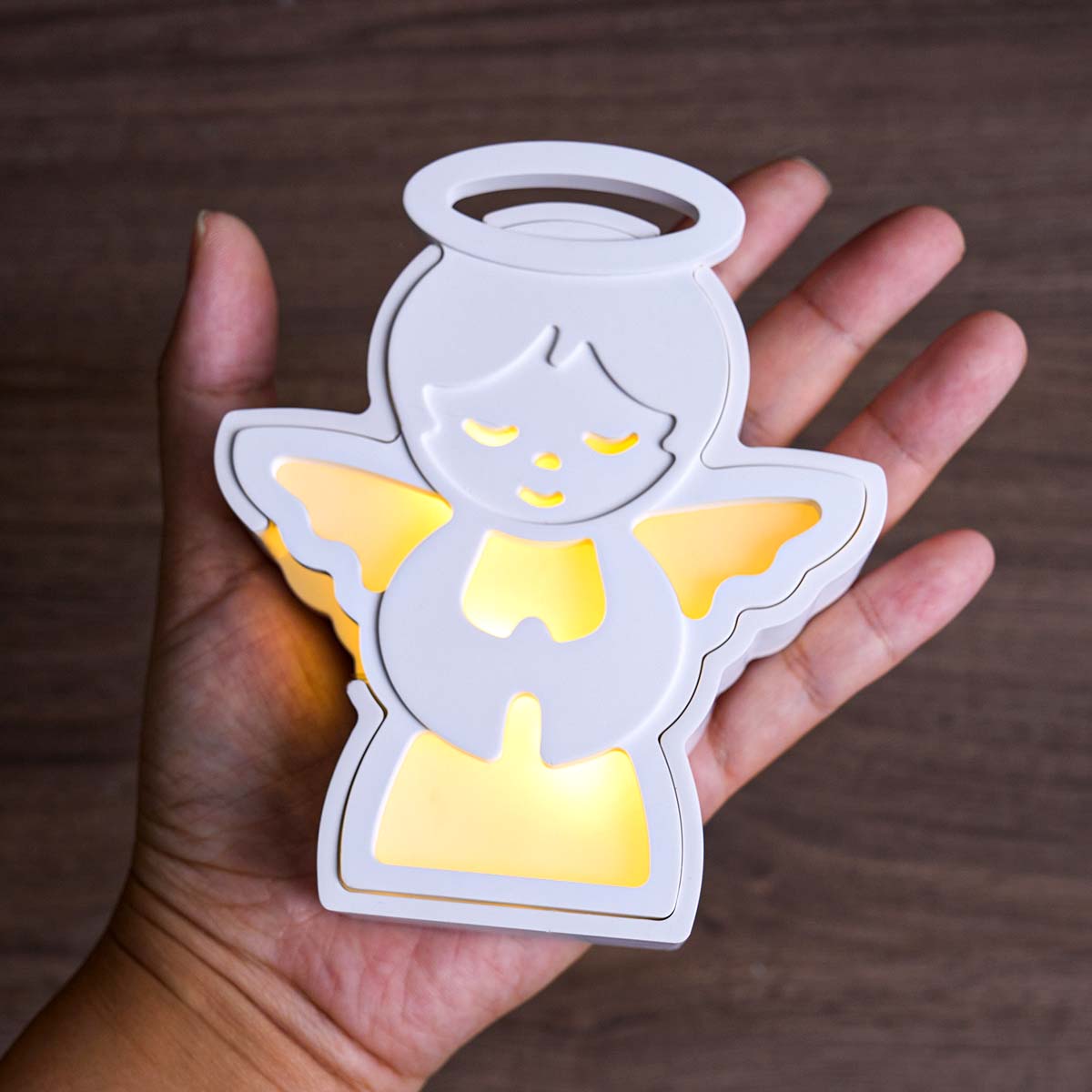 Christmas Angel Lamp Silhouett - огляд і ціна Resin Art Lamp
