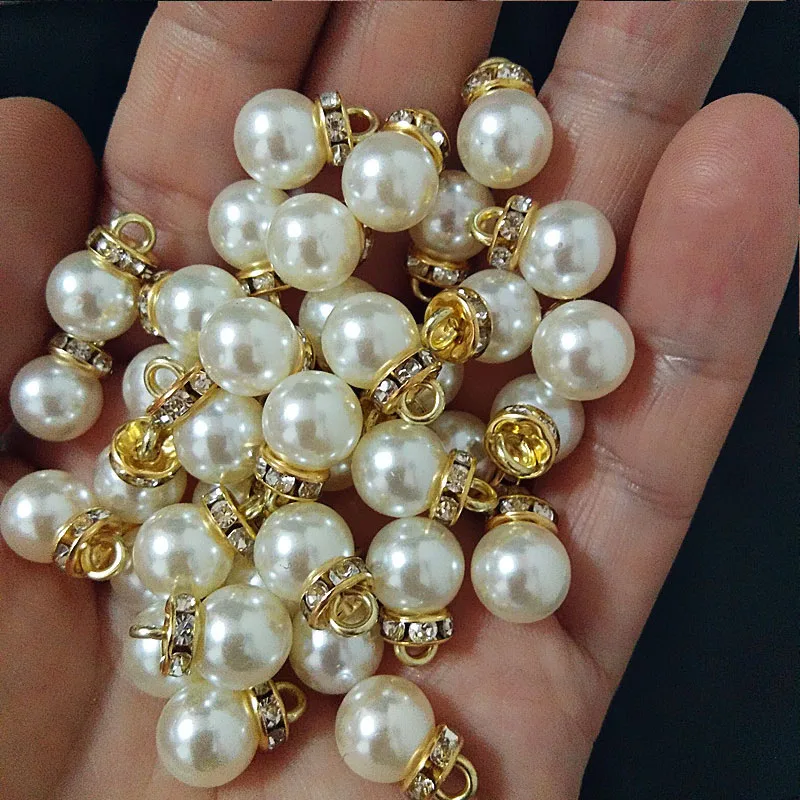 30Pcs Round Pearl Diamond Pend - огляд і ціна Resin Art Wedding Gift